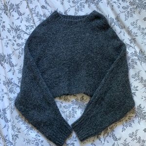 Wilfred cropped butterfly sleeve sweater